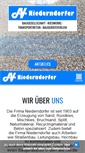 Mobile Screenshot of niederndorfer.com